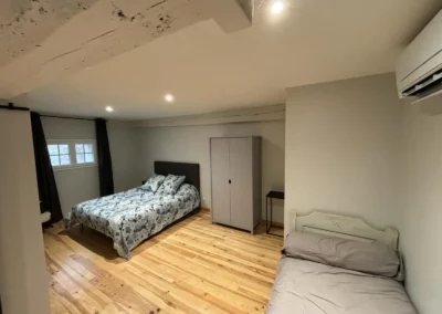 La suite 3 des chambres d'hôte proposé par le Gîte du Clot de Castres.