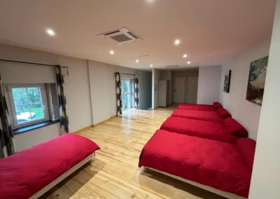 Dortoir du Gîte du Clot, couchage en 90 pour 5 personnes