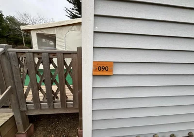 Mobil-home 1 situé sur l'emplacement 90 du camping Le Novela à Port La Nouvelle dans l'Aude, en Languedoc-Roussillon
