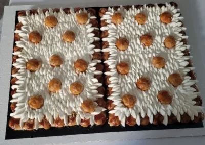 St Honoré réalisé par la pâtissière du Gîte du Clot